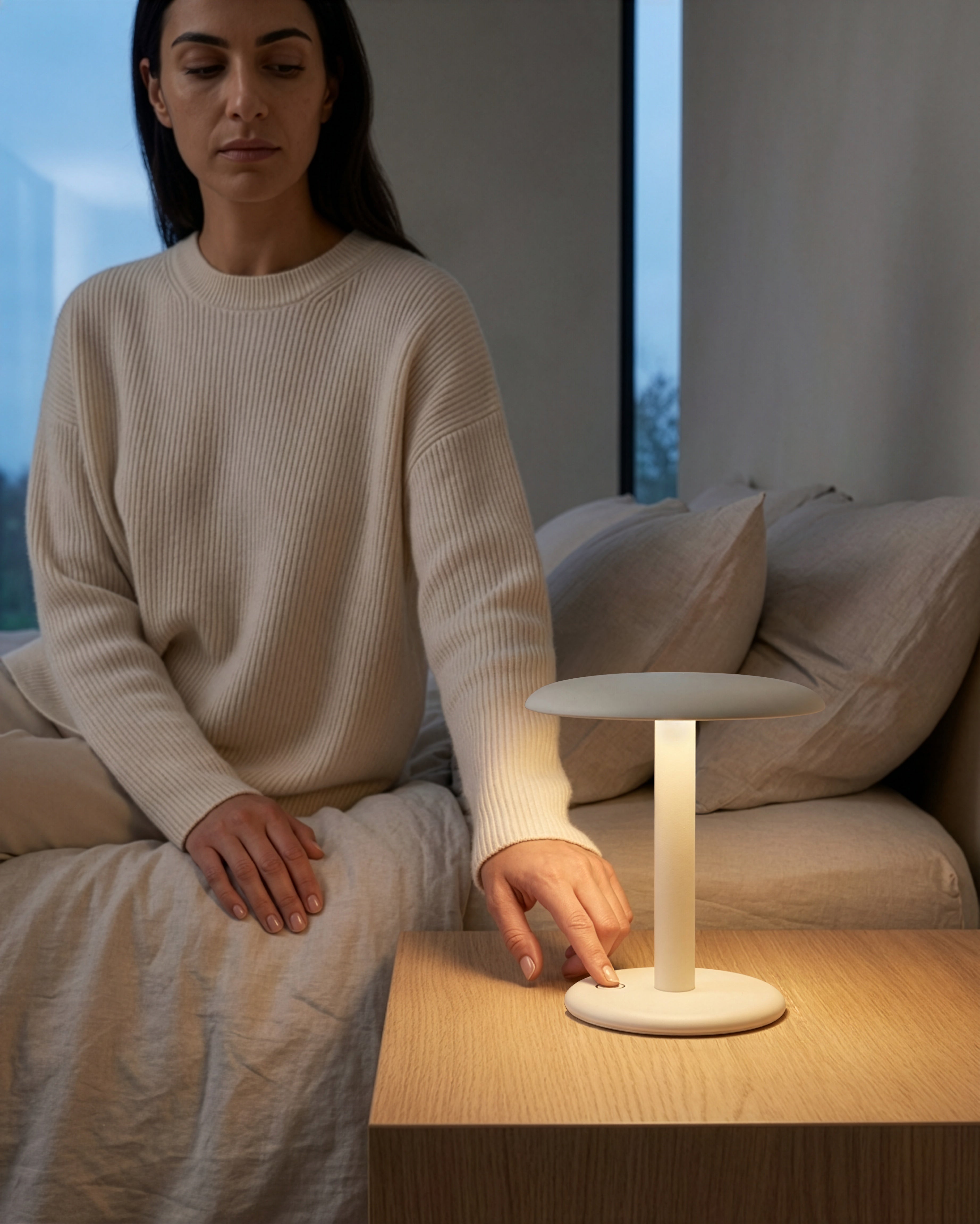 Zeno Portable Lamp - Smart Ambient Lighting Comfort (Table Lamp, Indoor Lighting, Modern Desk Light)