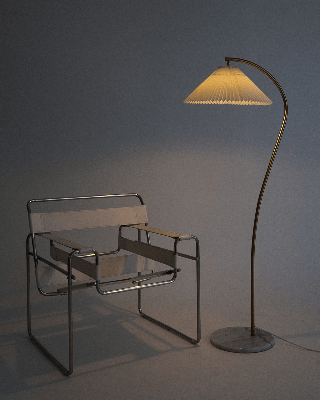 Athena Floor Lamp - Smart Ambient Lighting Comfort (Floor Lamp, Living Room Light, Modern Stand Light)