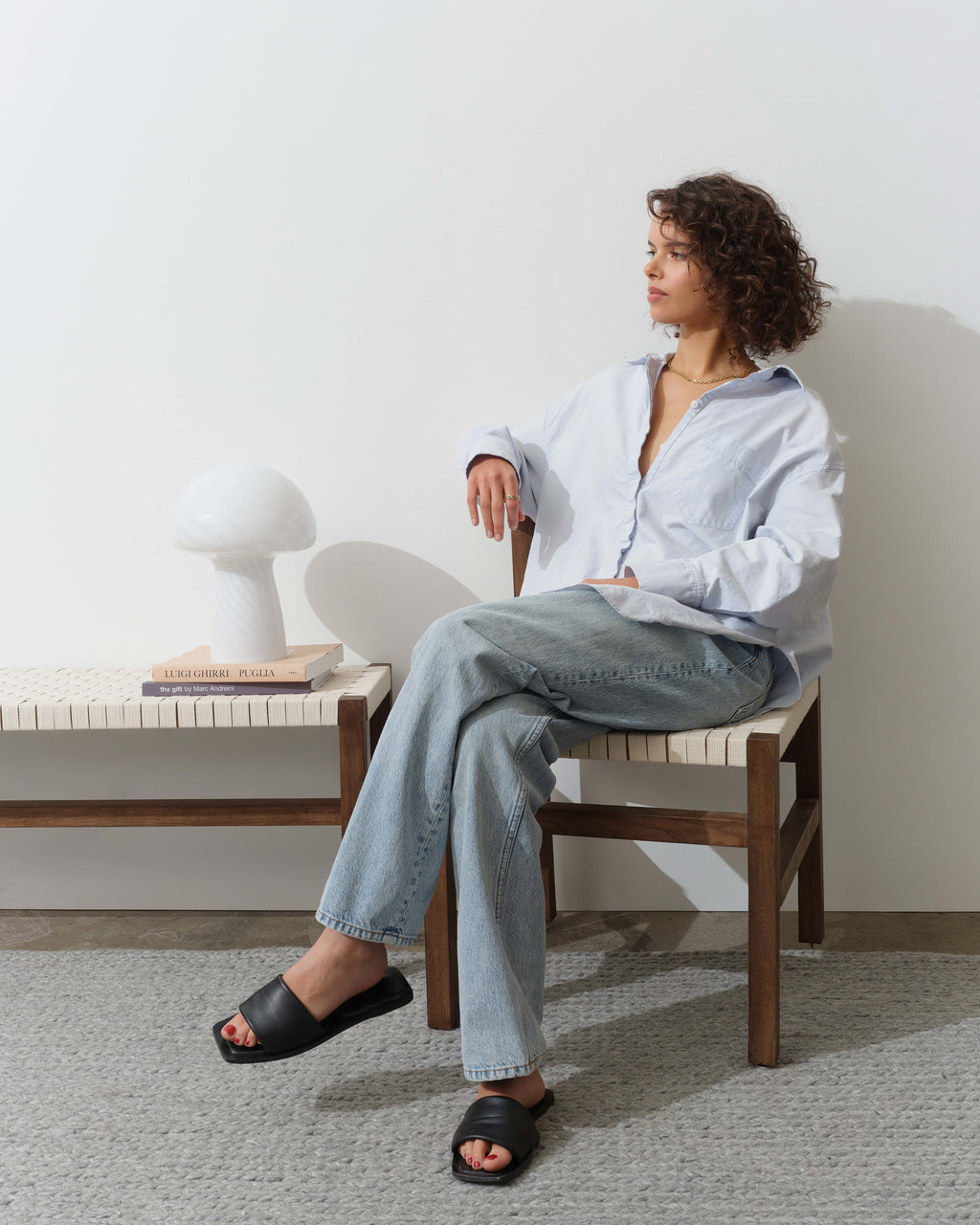 Mushroom Table Lamp - Smart Ambient Lighting Comfort (Table Lamp, Indoor Lighting, Modern Desk Light)