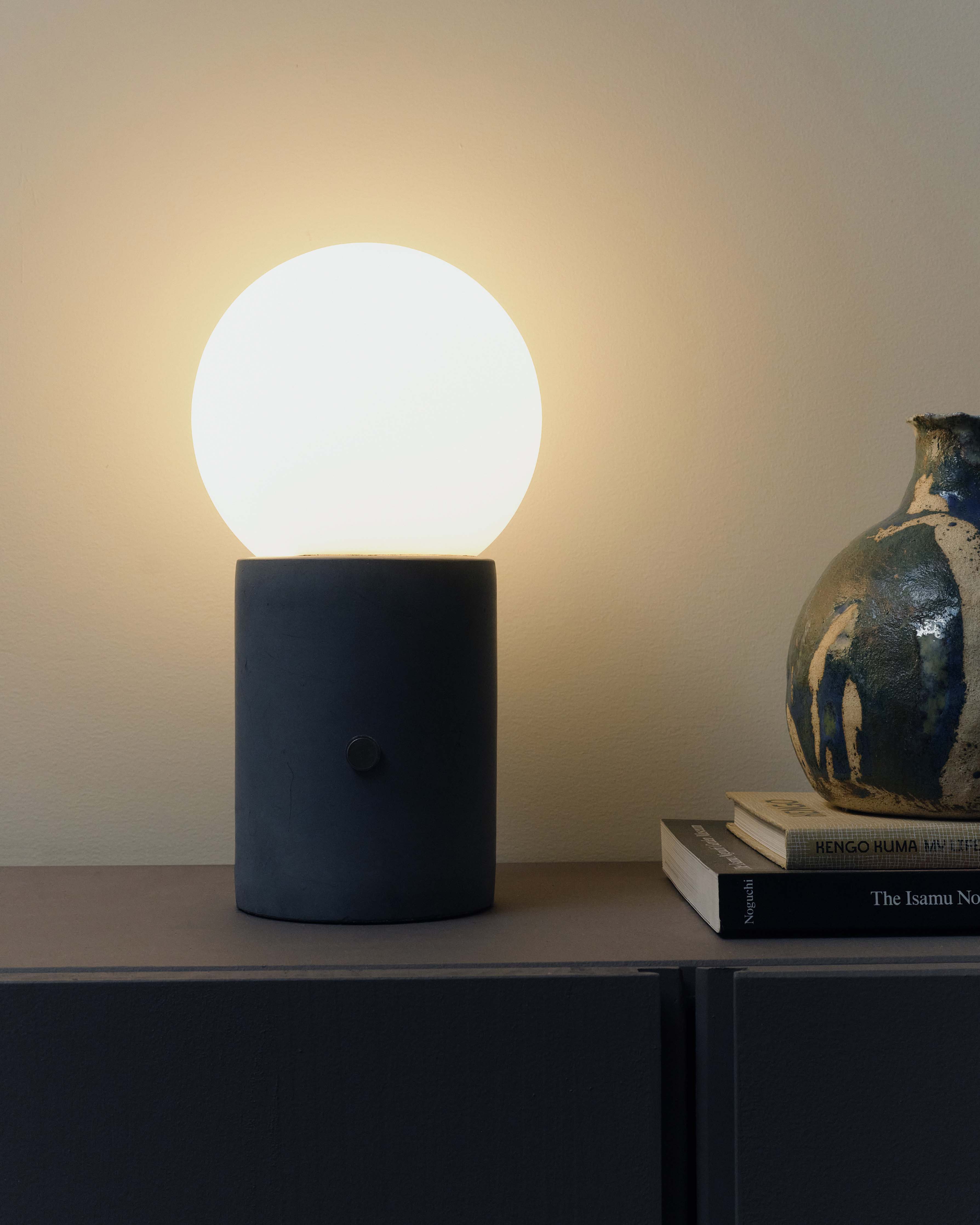 Kai Cement Lamp - Smart Ambient Lighting Comfort (Premium Lighting, Home Decor Light)